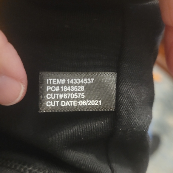 Torrid Black Zip-Front Sports Bra Size 0 - Picture 5 of 5